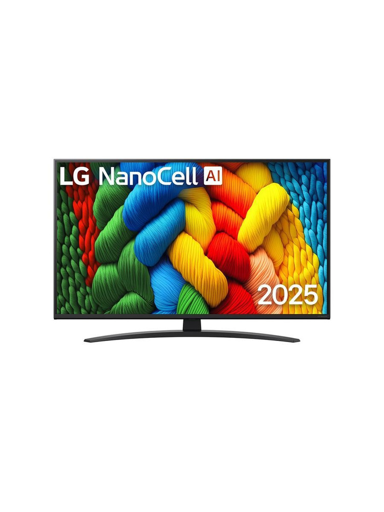 LG Телевизор 75NANO81A6A 75" 4K UHD, черный #1