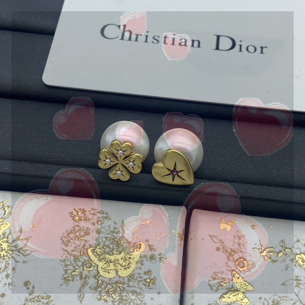 Dior Серьги кольца #1