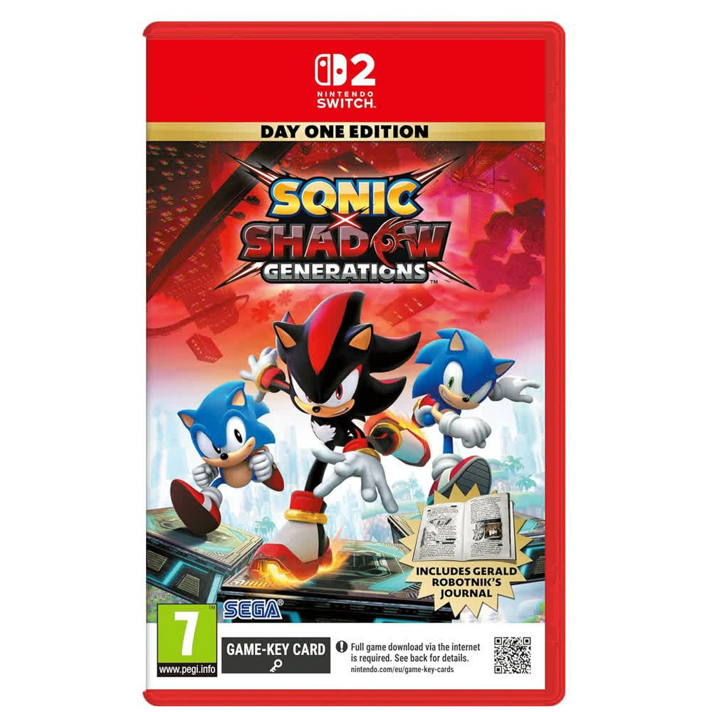 Sonic X Shadow Generations - Day One Edition (Nintendo Switch 2) русские субтитры / Game-key Card #1