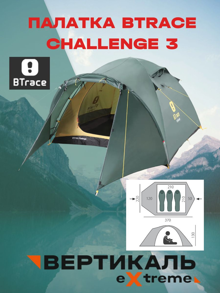 Палатка BTrace Challenge #1