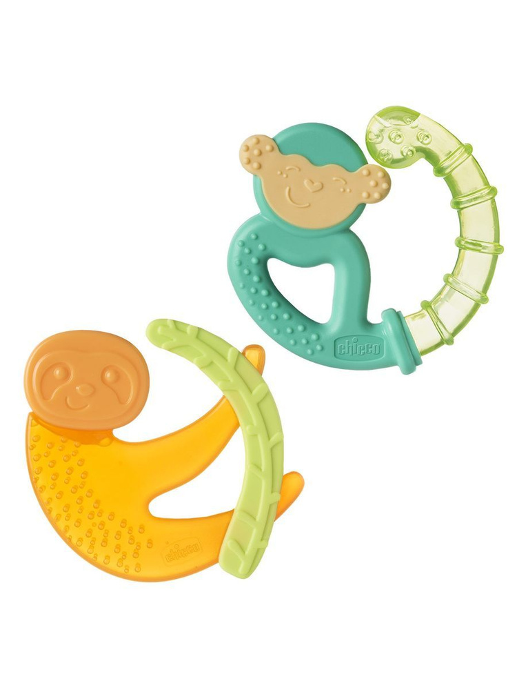 Игрушка прорезыватель Chicco Fresh Monkey 4мес, для малышей, ассор. #1