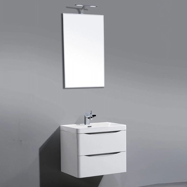 Мебель для ванной комнаты BelBagno Ancona-N 60 bianco lucido подвесная #1