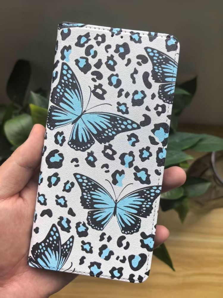 Чехол книжка wallet case на Honor X9C / Хонор Х9С с рисунком (бабочка) #1