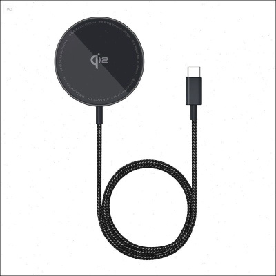 Baseus Simple Mini3 Magnetic Wireless Charger 15W (Black