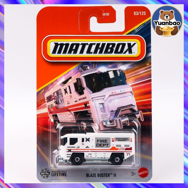 Машинка Matchbox 2025 1/64 Car Model Toy BLAZE BUSTER II 2025-30782-03 ...