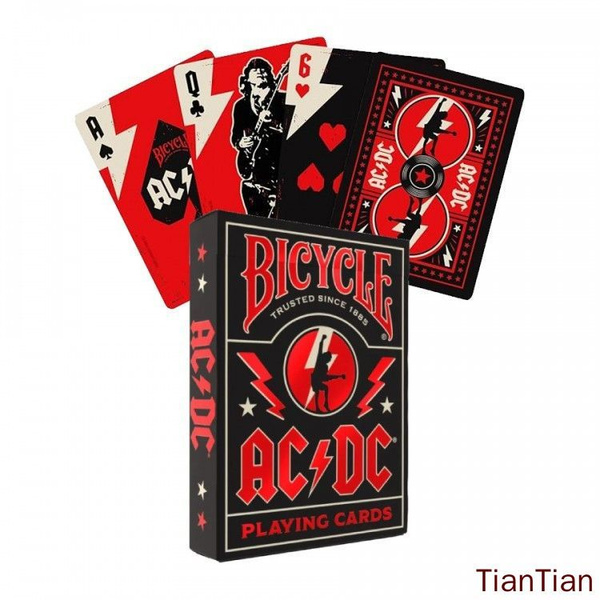 Игральные карты Bicycle AC/DC купить на OZON по низкой цене (3243263851)
