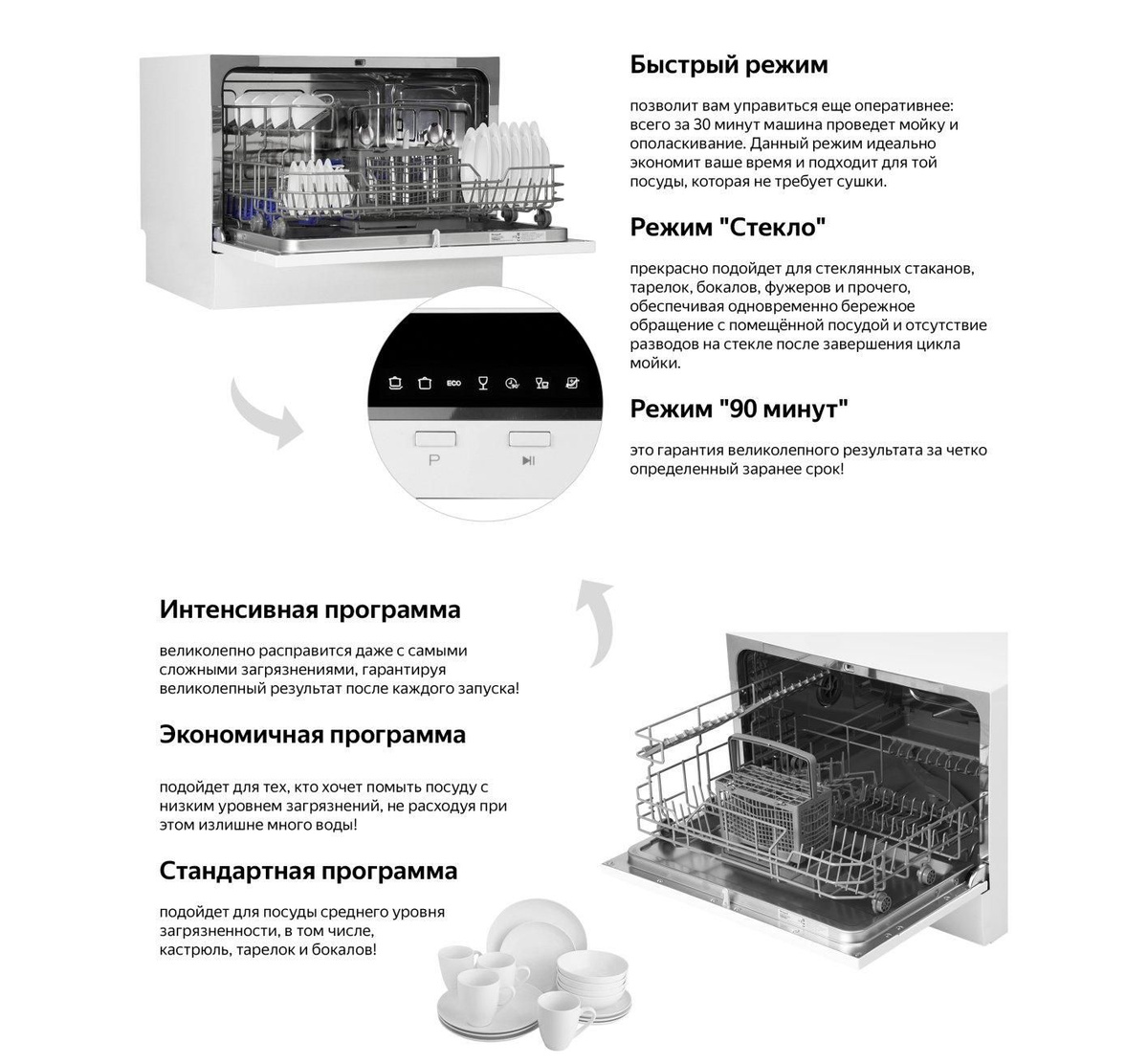 Посудомоечная машина Weissgauff TDW 4017_, белый купить по выгодной ...