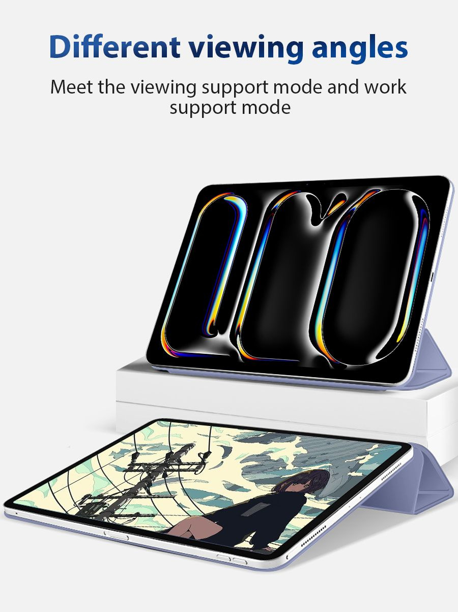 Чехол магнитный Folio для iPad Pro 13 M4 (2024), трансформируется в ...