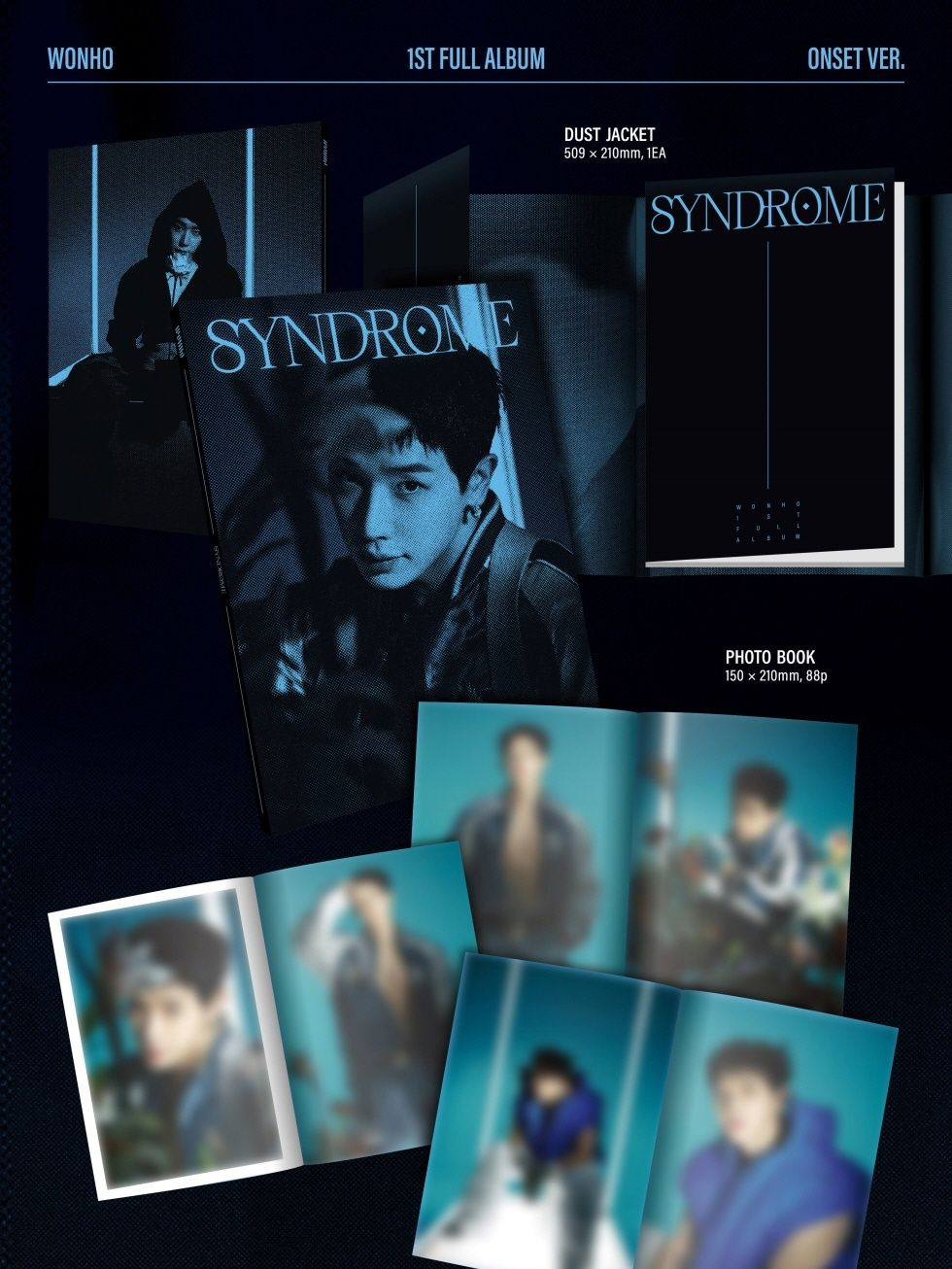 Альбом WONHO - SYNDROME 1st Full Album RANDOM Version
