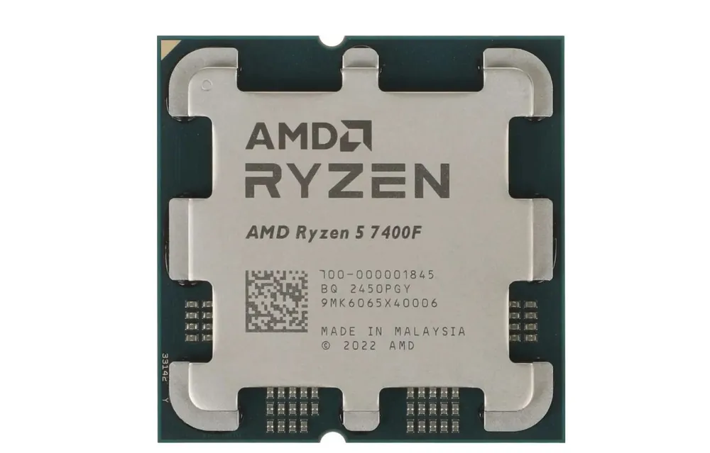 Процессор AMD Ryzen 5 7400F OEM, без кулера