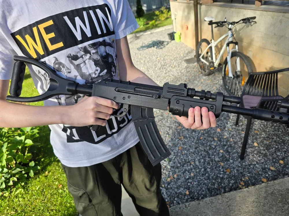 Штурмовая винтовка (Калаш), черный, 80см