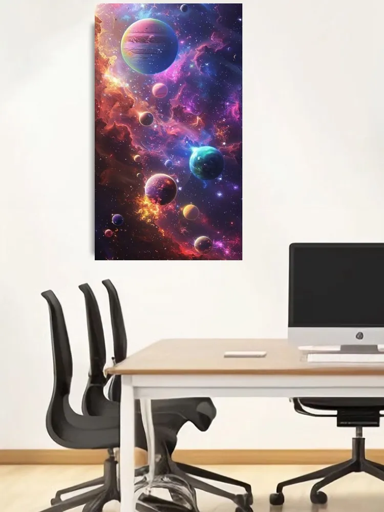 Картина "Печать струй" 50x90 см, 50x90 см, фото 4
