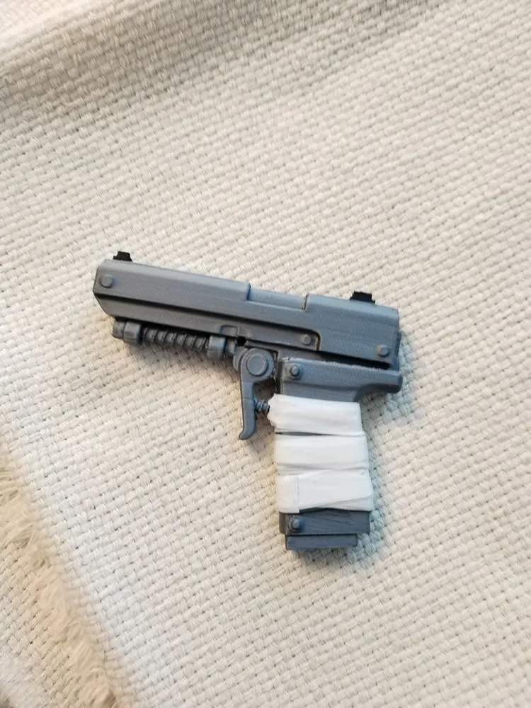 Полуавтоматический пистолет (Пэшка), мини, 10см