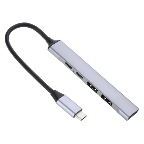 Охлаждение компьютеров и другие аксессуары,Концентратор USB C 4 в 1 с несколькими портами USB3.0 USB