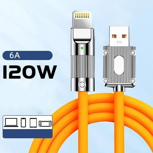 Кабель для мобильных устройств, 1 м, шоколадный