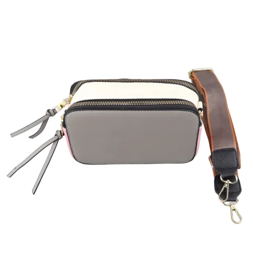 Женская сумка через плечо, контрастные буквы, маленькая, из искусственной кожи, для повседневного ис