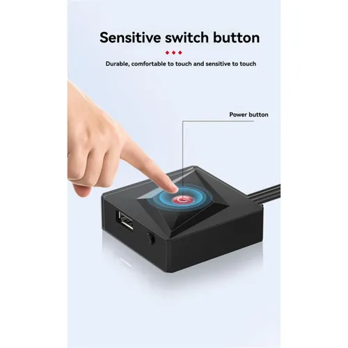 Настольный компьютерный коммутатор ПК материнская плата внешний пусковой выключатель питания удлинит