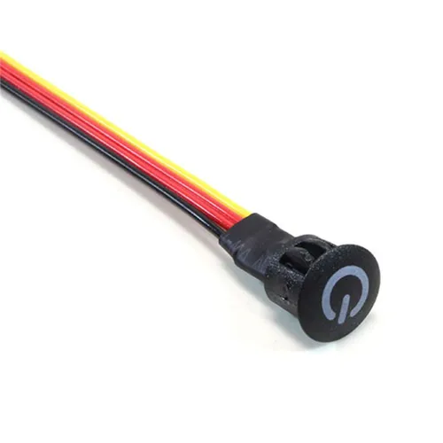 Сенсорный диммер для LED, Белое отверстие 16 мм