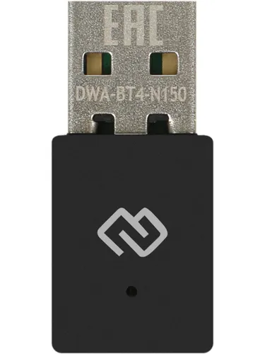 Digma DWA-BT4-N150 Сетевой адаптер WiFi + Bluetooth N150 USB 2.0 (ант.внутр.) 1ант. (упак.:1шт)