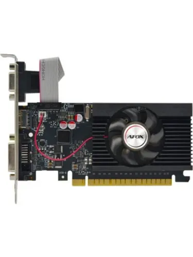 AFOX Видеокарта AFOX AF730-1024D3L3-V2 Видеокарта Geforce GT730 1GB DDR3 64Bit DVI/HDMI LP Single Fa