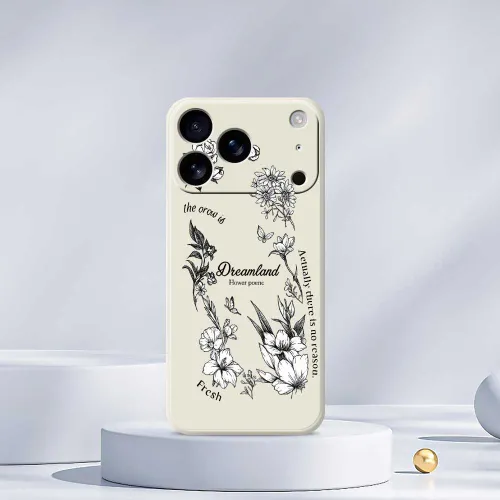 Мягкая оболочка из ТПУ с фантастическим цветочным стилем, которая защищает телефон от царапин и подх