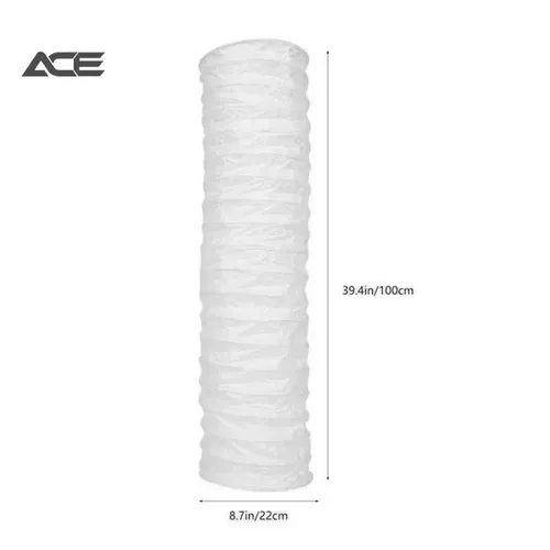 Абажур из рисовой бумаги - плафон для напольного светильника IKEA Holmo, 100x22см