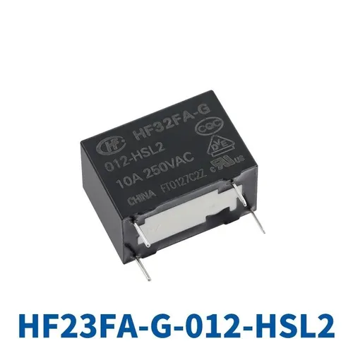 2pcs Реле HF32FA-G 012-HSL2 1 группа НО, 4 контакта, 10А 250В АС