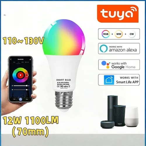 Лампочка, Цоколь:E27, 12 Вт, 1 шт.