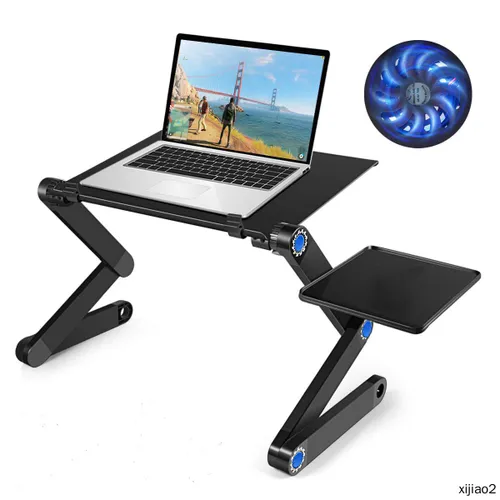 Столик для ноутбука, для планшета с охлаждением, подставка трансформер для ноутбука складная с венти