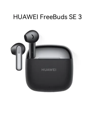 HUAWEI Наушники беспроводные с микрофоном Huawei FreeBuds SE 3, Bluetooth, серый металлик