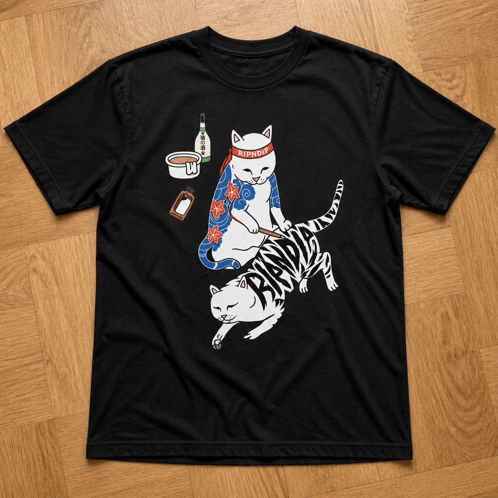 Футболка ripndip y2k 2k17 sk8 type 2017 flat_lay