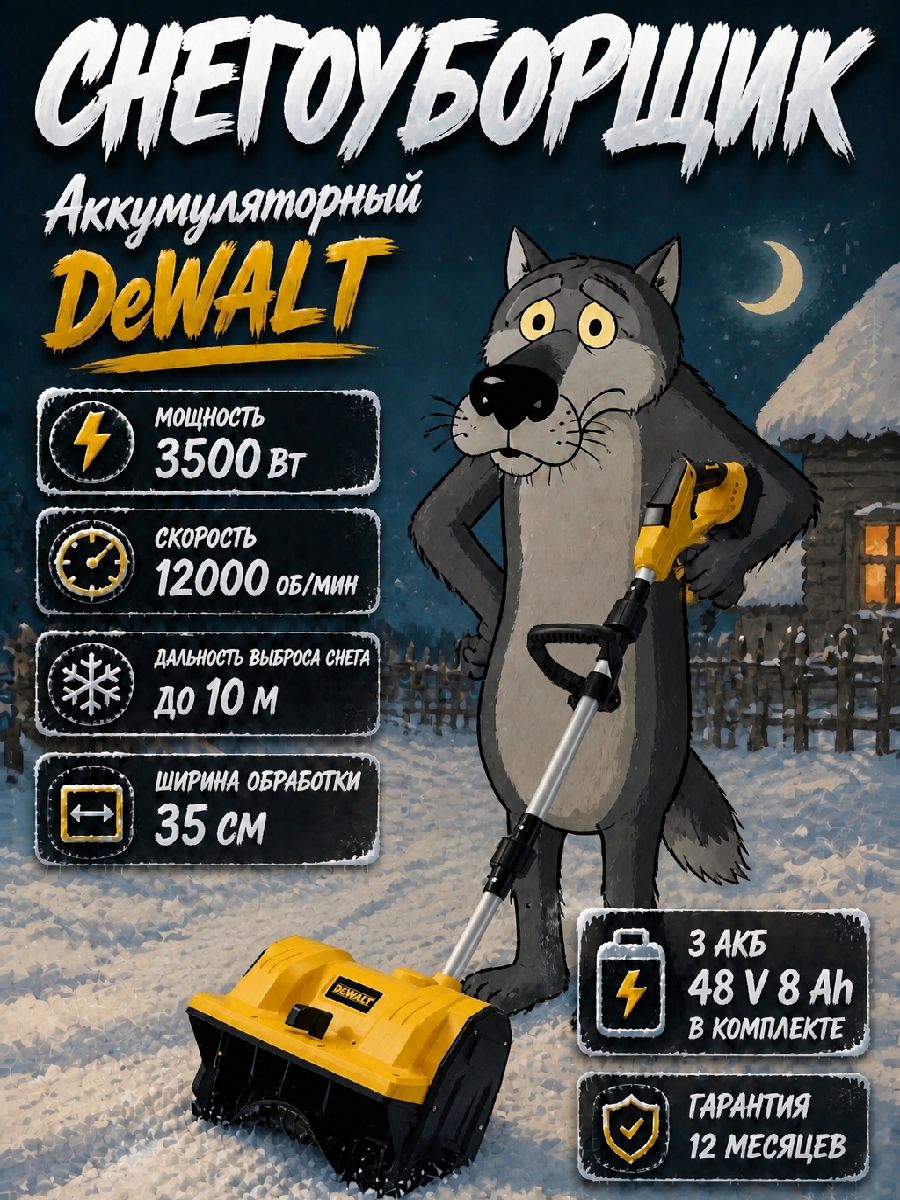 DeWalt 除雪机, 4.03 马力, 32 厘米