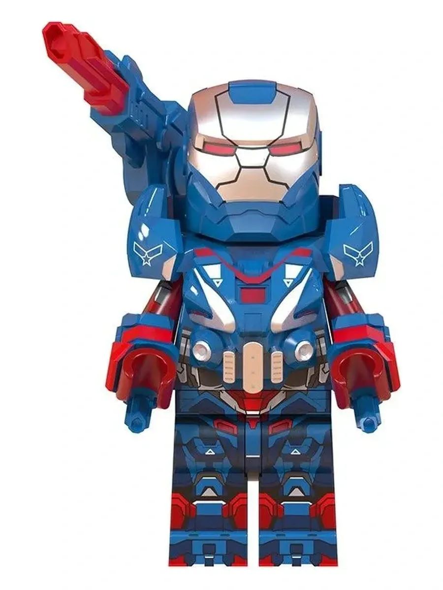 Фигурка Война Машина в синей броне, Marvel Марвел