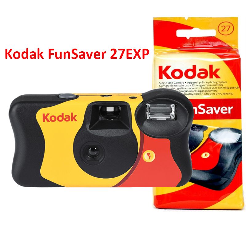 kodak funsaver 27 exp Одноразовая 135-дюймовая пленочная камера