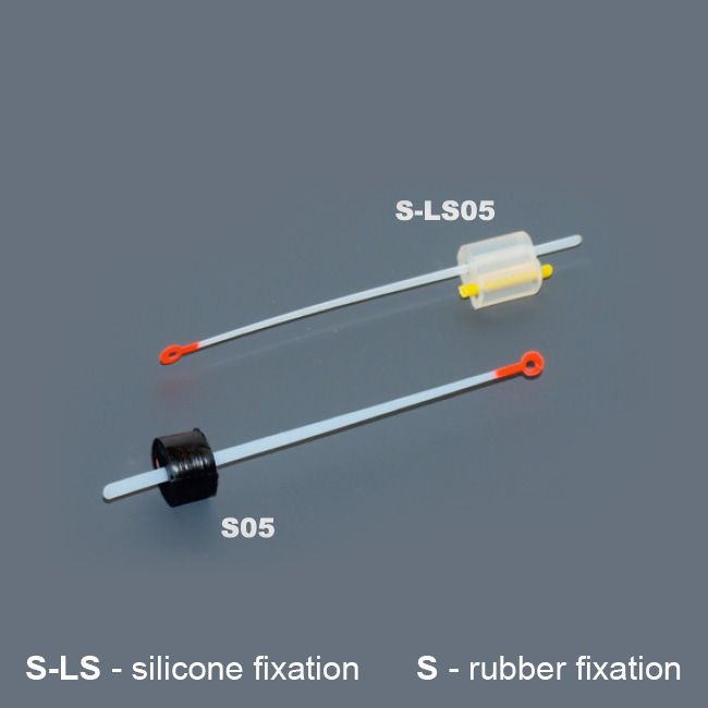 Кивок лавсановый на силиконе NOD S-LS05 (60 мм, жёсткость 0,25)