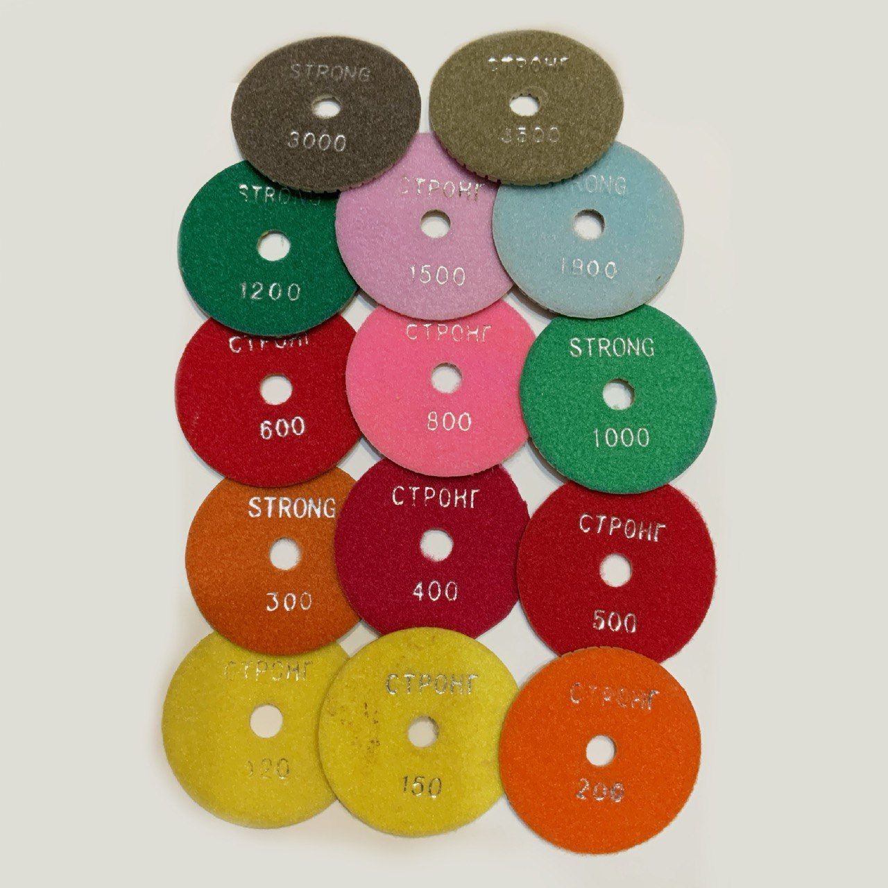 Мягкие (гибкие) шлифовальные диски («черепашки») Strong