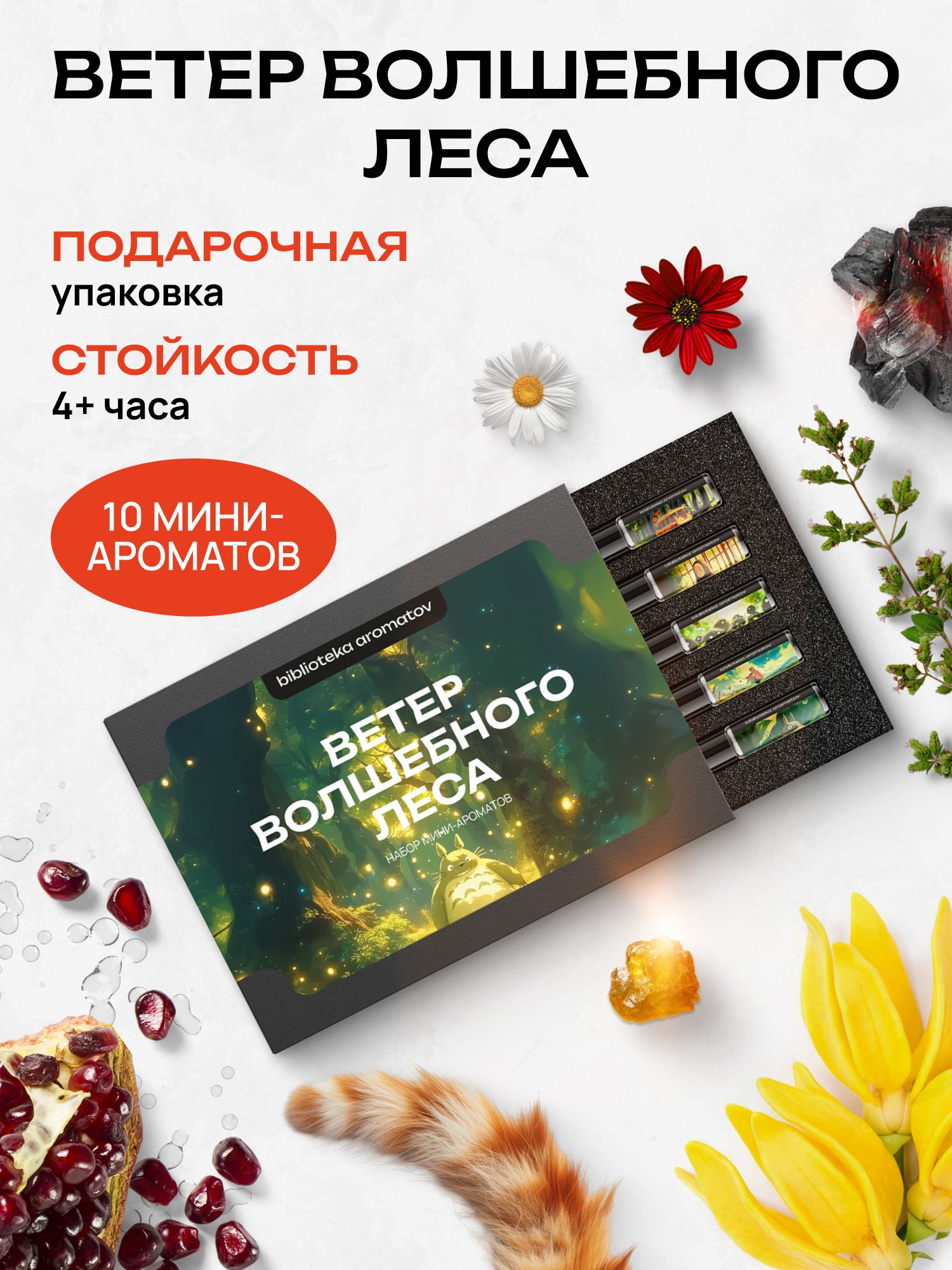 Набор ароматических масел для вдохновения
