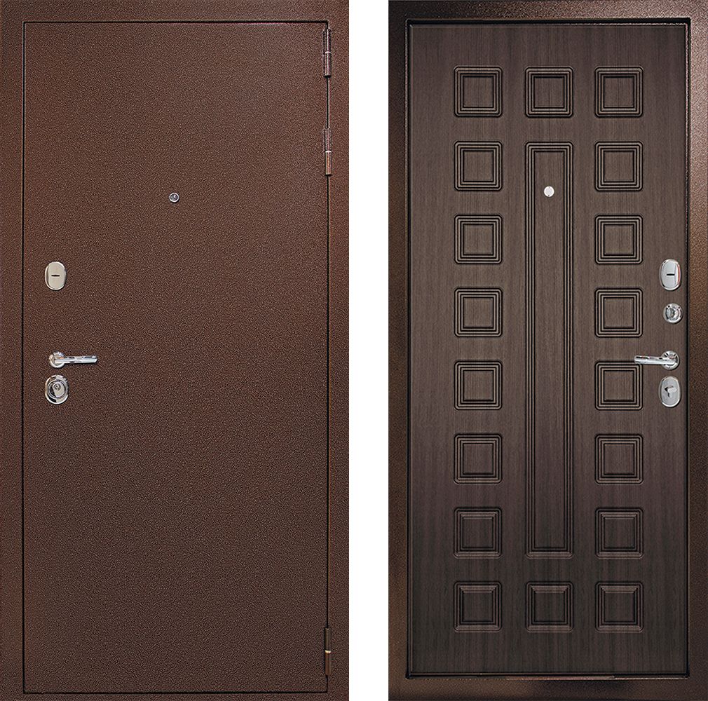 ВходнаядверьРубинМедныйантик/Венге960*2050Левая