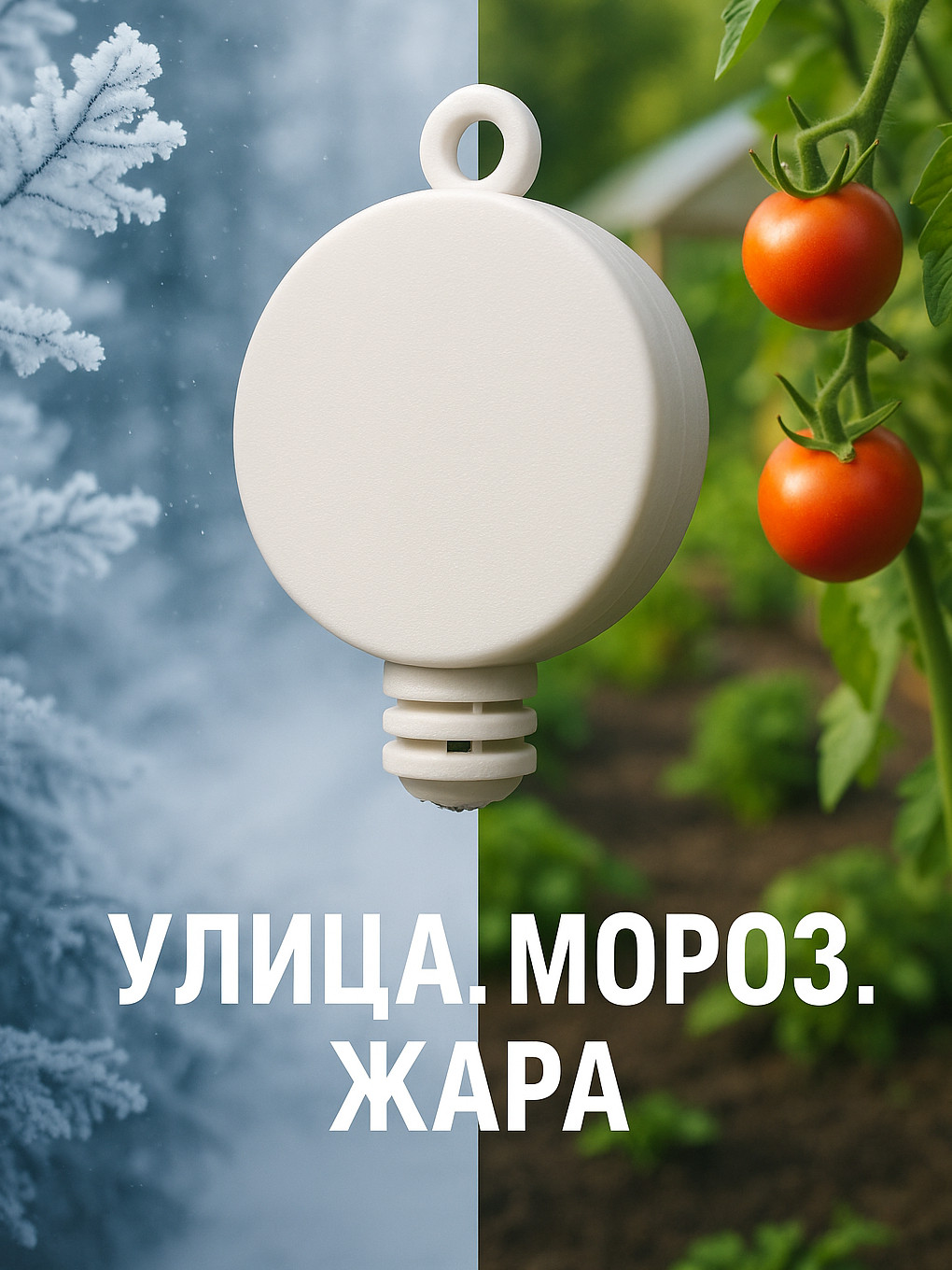 Уличный датчик температуры и влажности