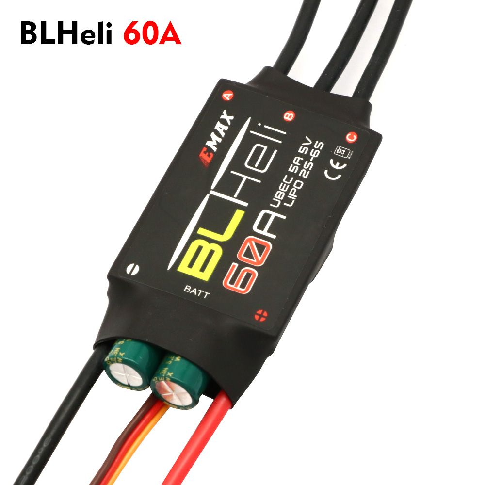 EMAXBLHeli60AЭСКоднонаправленныйБесколлекторныйрегулятор2-6S