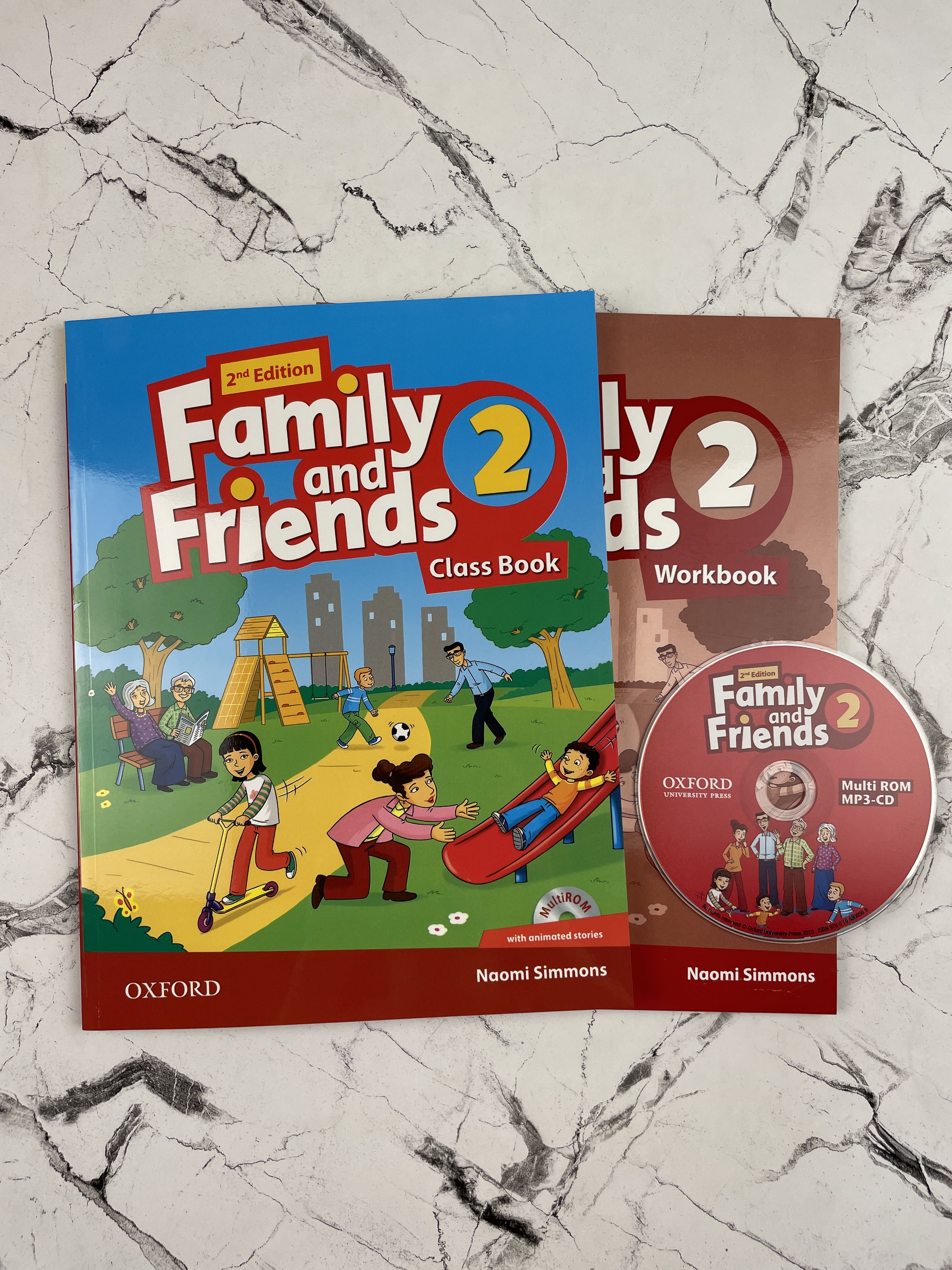 Family and Friends 2 (2nd edition) Class Book + Workbook + CD ...