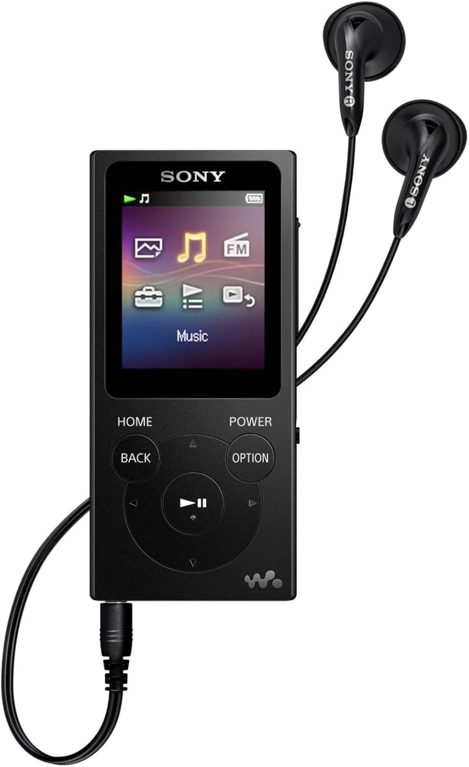 MP3-плеер Sony Walkman NW-E394/BC 8 ГБ черный (NWE394B.CEW) купить
