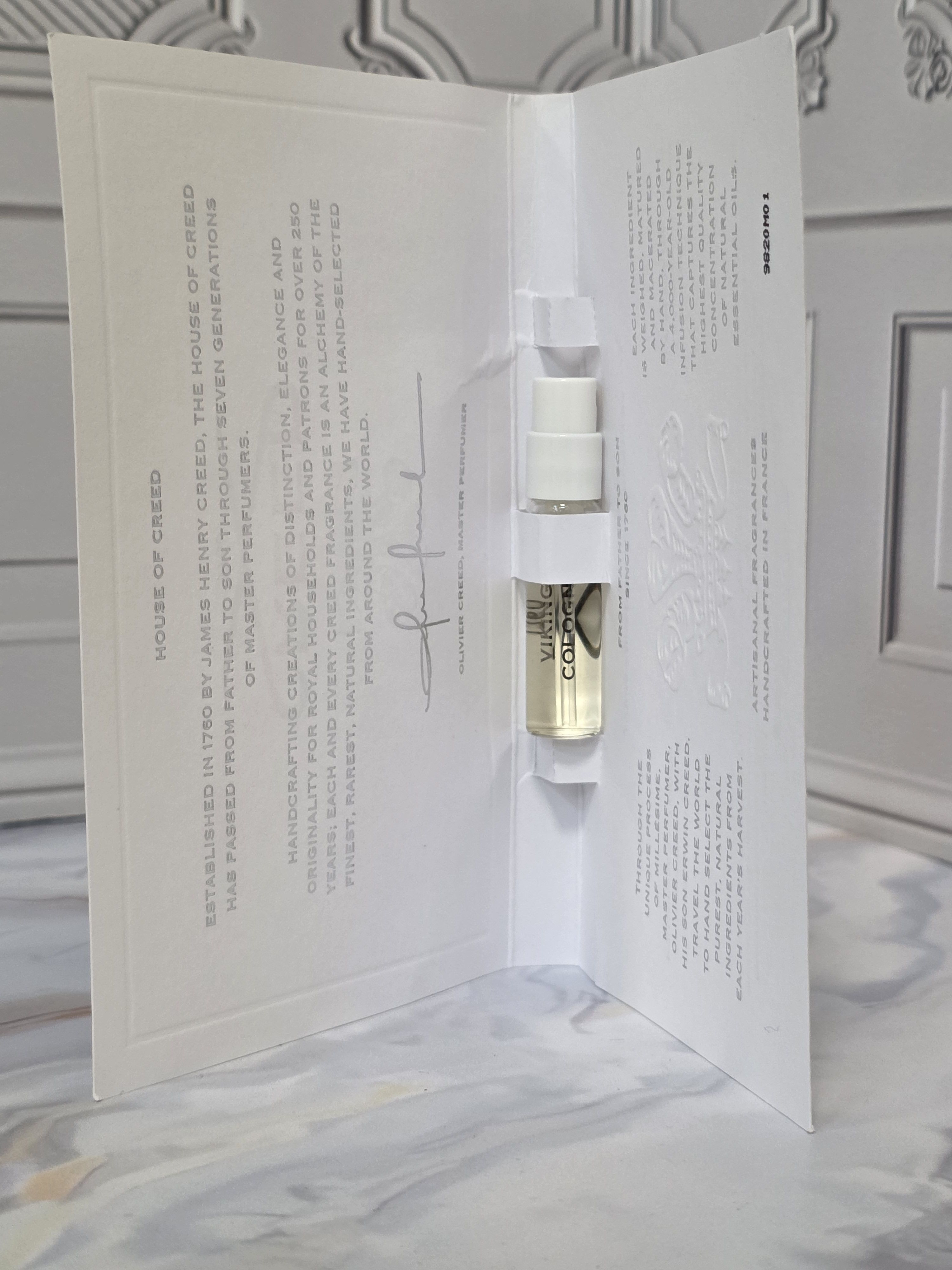 CREED Viking Cologne Парфюмированная вода для мужчин 2 мл купить