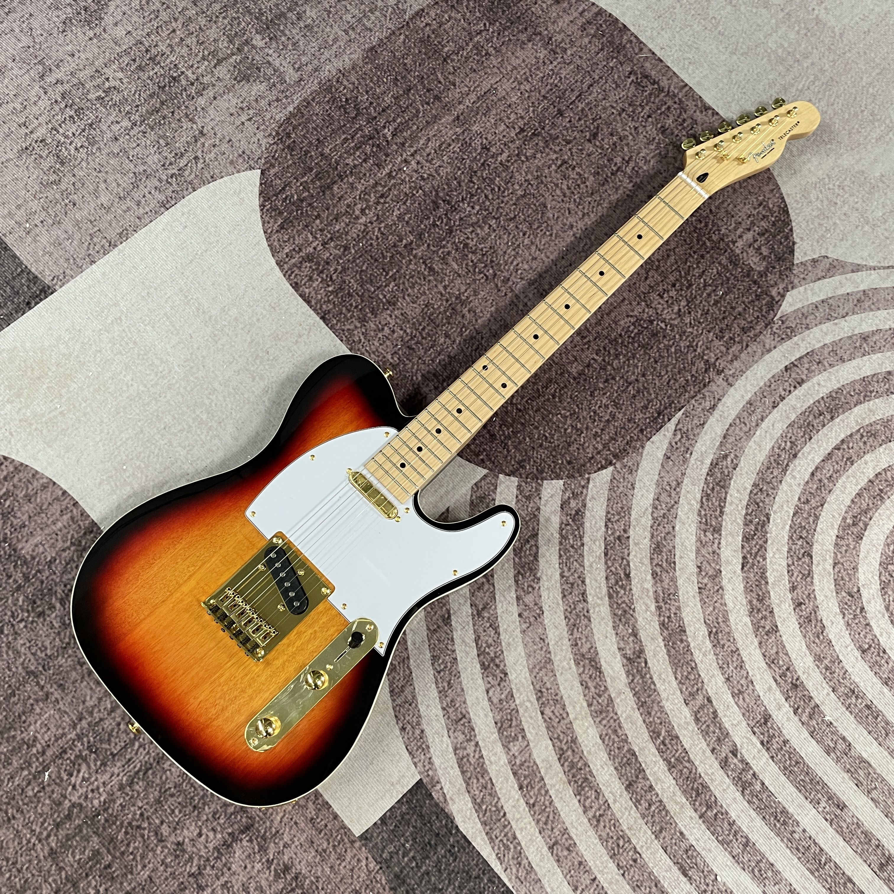 ЭлектрогитараTELEСделановКитае6-струнная,корпусМахагони6-струнная