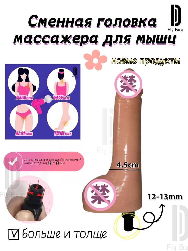 Сменнаяголовкамассажерадлямышц;АппликатордляголовкипистолетаFascia,сменныйМассажердлямышц,насадкадляглубокойперкуссионнойзаглушкиткани,диаметр12-13ммдляягодиц