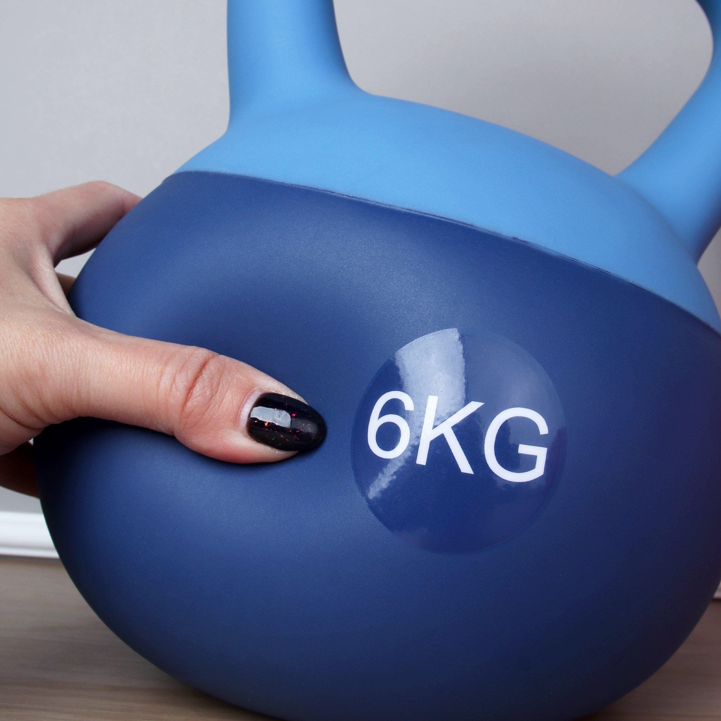 Гиря мягкая Woohooo Soft Power 6 кг, синяя Гиря мягкая Woohooo Soft Power 6 кг, синяя