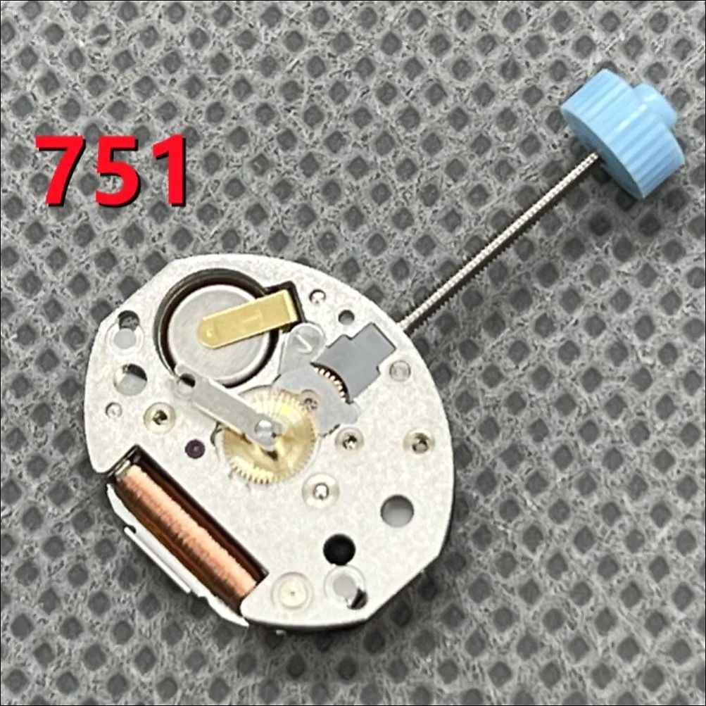 Ic 751 Ronda Швейцарский кварцевый механизм Ronda 751 с двумя стрелками запчасть для ...