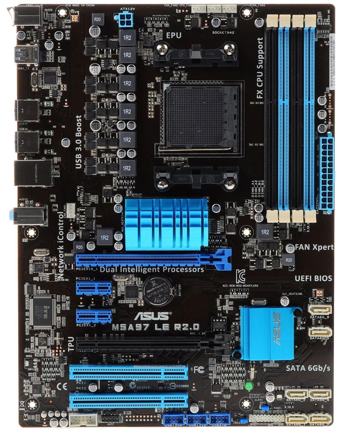 M5a970 ASUS M5A97 LE R2.0, AM3+, DDR3, Материнская плата купить на OZON по ...