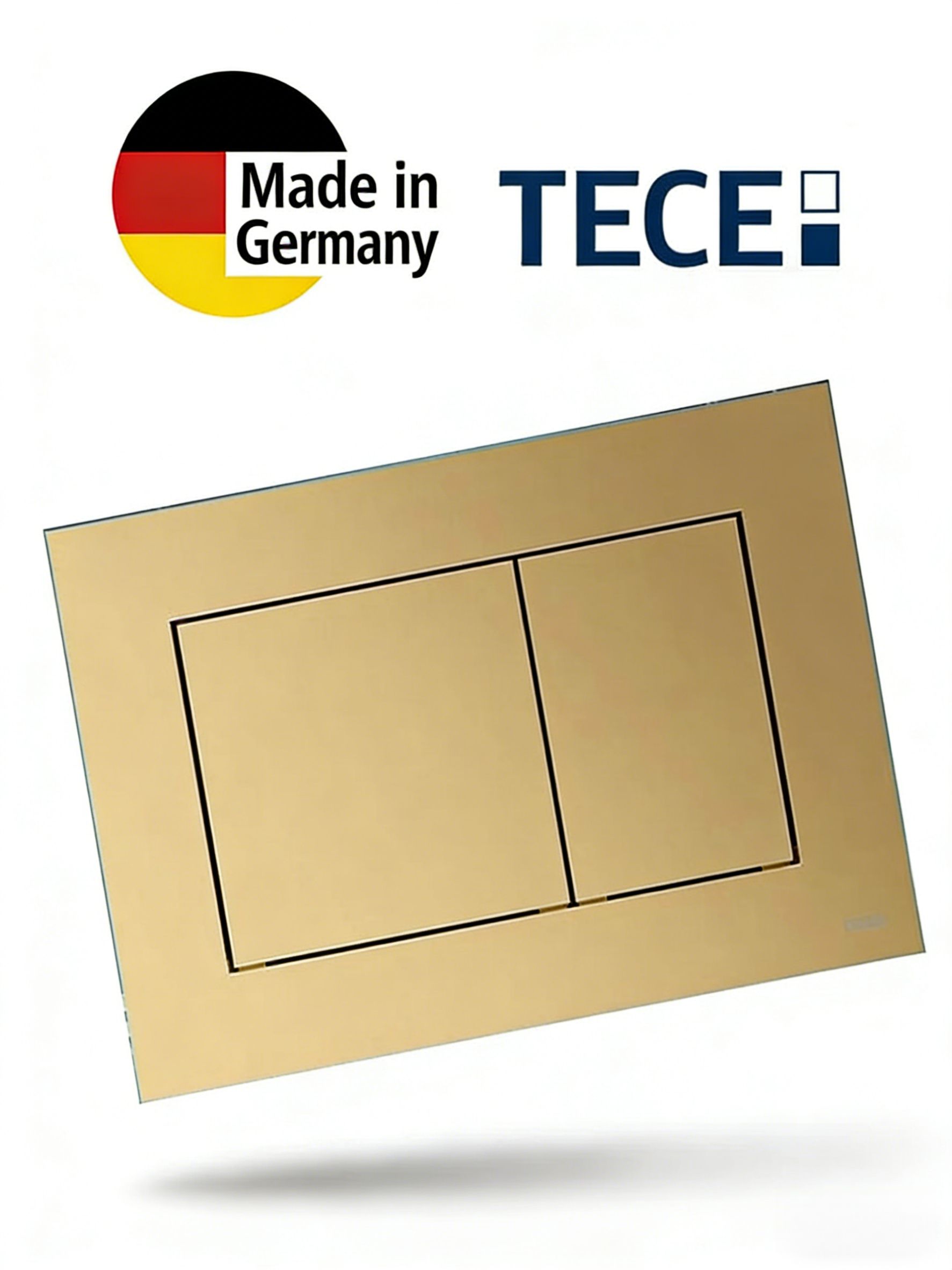 Кнопка смыва для инсталляции/TECE now 9240438золотой купить на OZON по ...