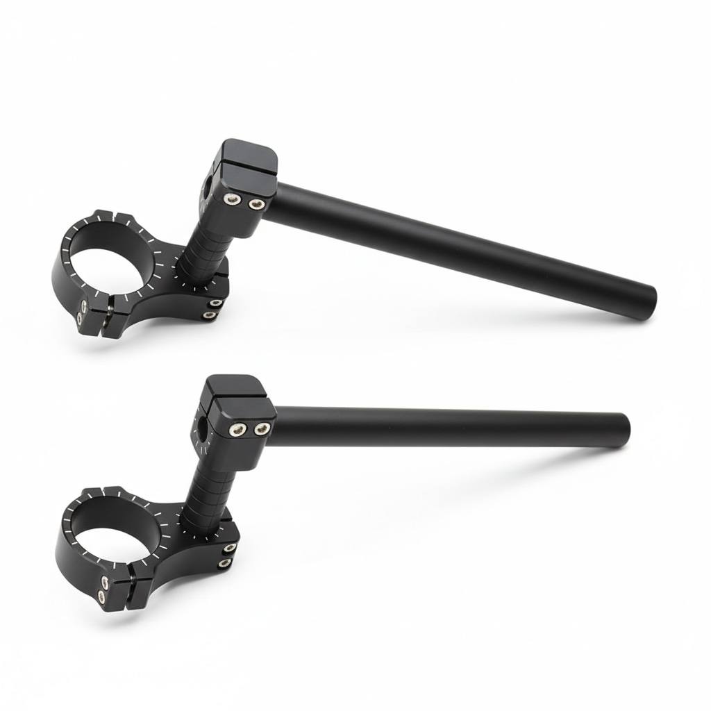 Клипоны для мотоцикла D41 CRAZY IRON, черный анод купить на OZON